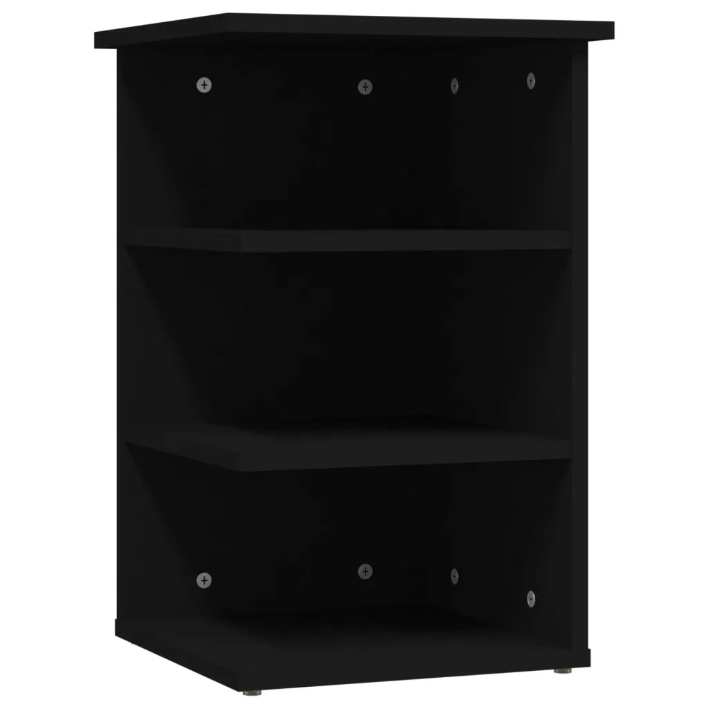 Credenza Nera 35x35x55 cm in Truciolato cod mxl 8422