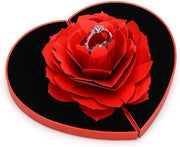 Scatola di Carta 3D - Scatola di Regalo Pop Up per San Valentino, Matrimonio e Proposta d'Impegno