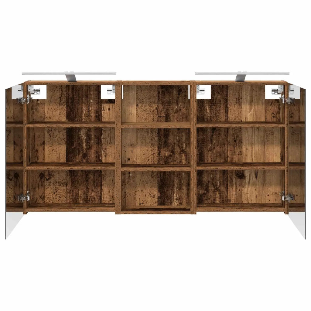 Set di Armadi da Bagno 3 pz 140 x 14,5 x 70 cm 3403790