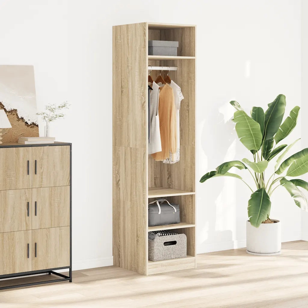 Armadio Rovere Sonoma 50x50x200 cm in Legno Multistratocod mxl 127013