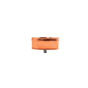 Tappo in rame da 150mm con spurgo per scarico condensa innesto f