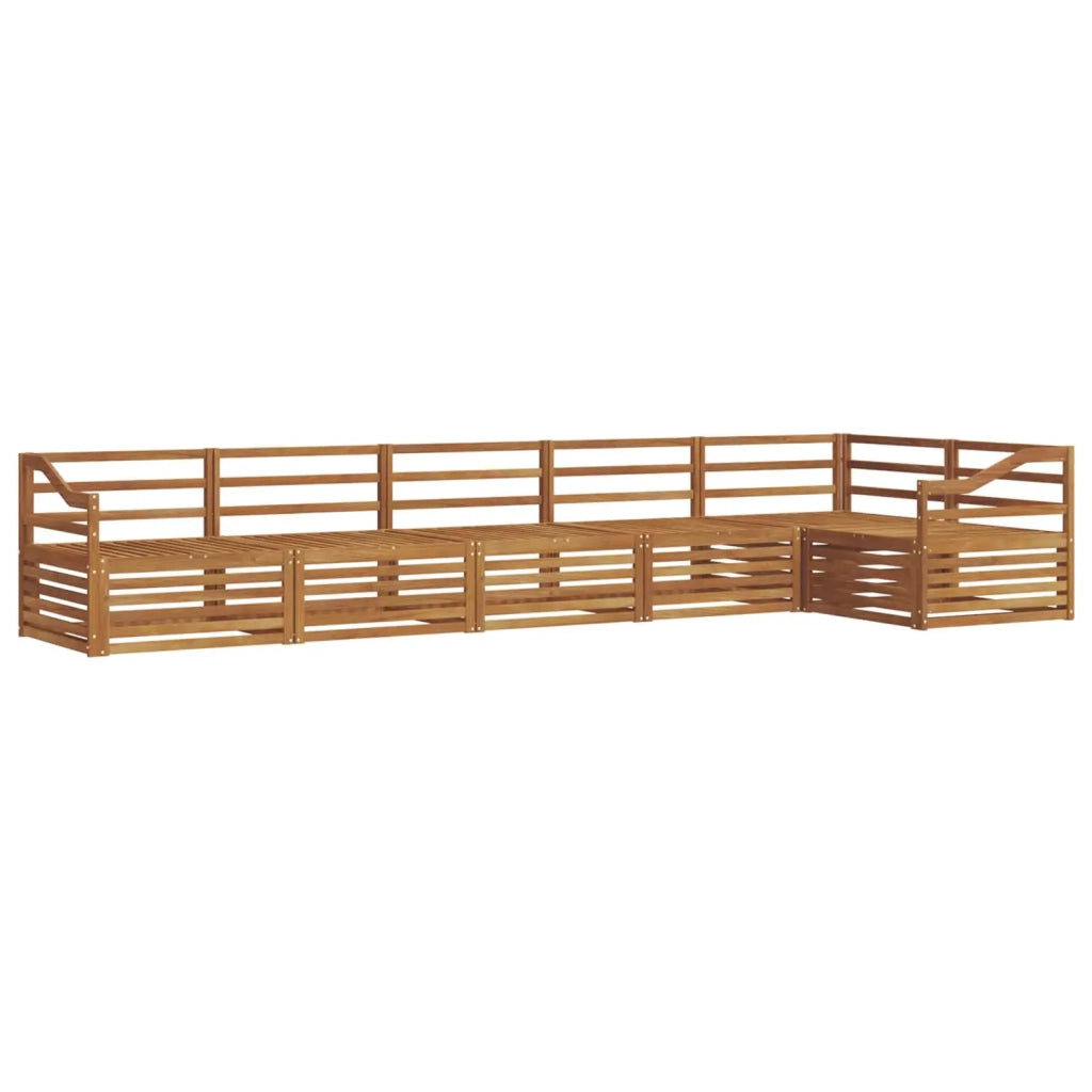 Set di divani da esterno 6 pcs Naturale 3373554