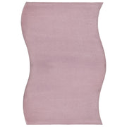 Tappeto Viola Chiaro in Ecopelliccia 160 × 230cm a Pelo Lungo con Retro in Poliestere per Soggiorno e Corridoio Moderni