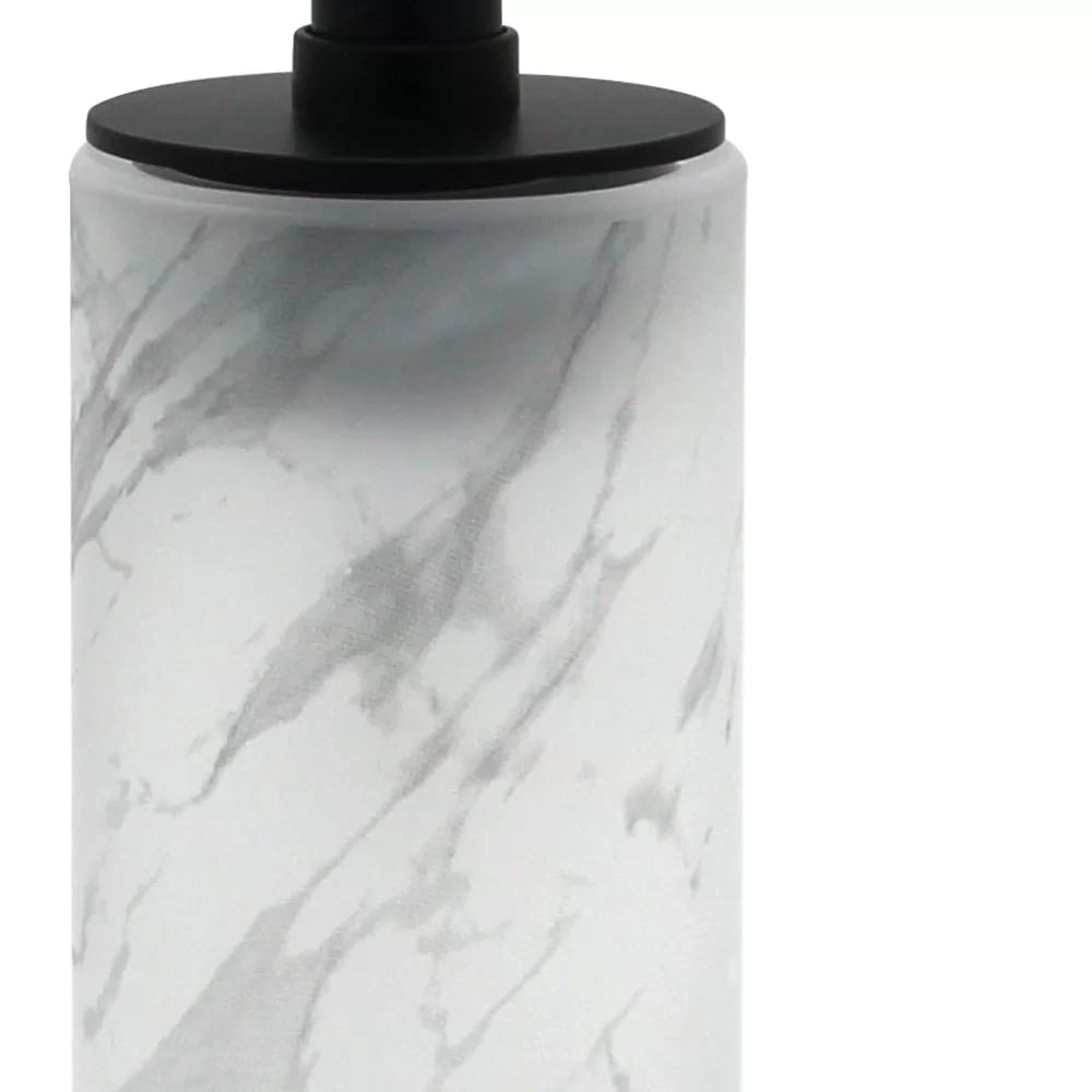 Dispenser in vetro satinato - serie Marble