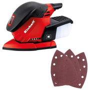 Einhell RT-OS 13 Levigatrice a Delta 130W 12000 OPM 93x105 mm con Raccoglipolvere