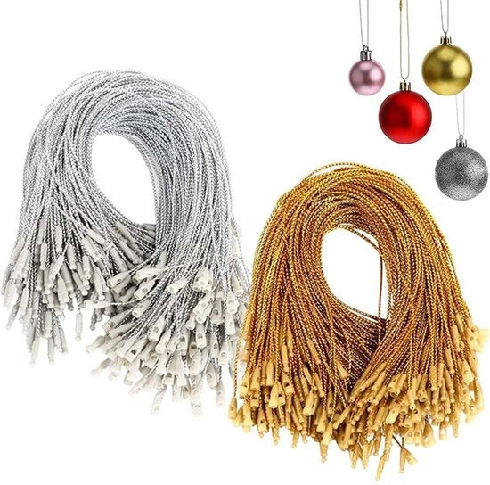 200 pezzi di corda per decorazioni natalizie con hank