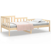 Letto singolo | Letto per adulti | Dormeuse senza Materasso 80x200 cm in Legno Massello di Pino