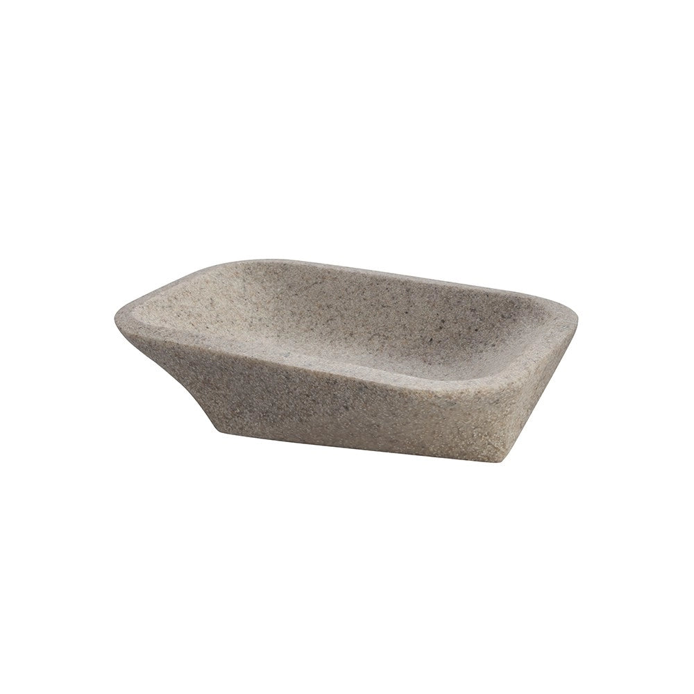 Porta sapone color pietra - serie stone