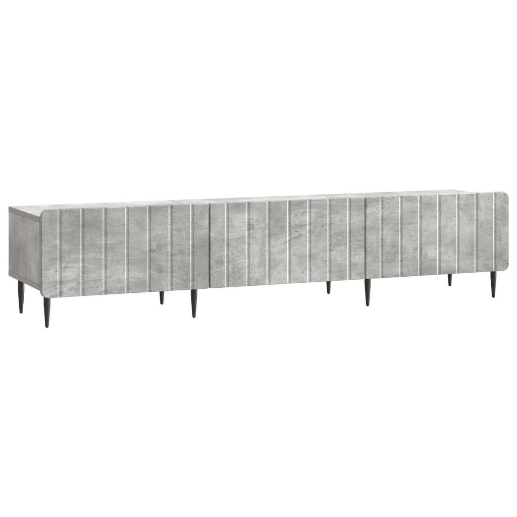 Mobile TV con cassetto Grigio Cemento 147 x 34,5 x 32 cm 894478