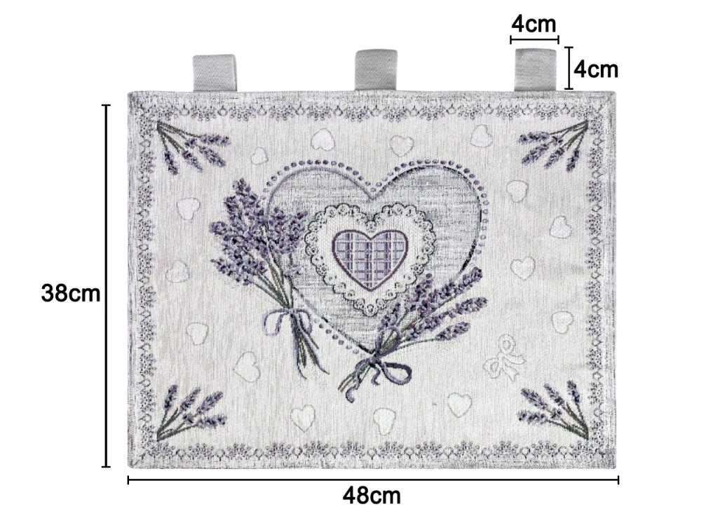 Copriforno Cucina Universale Cinigliato Copertura Decorazione Forno Dis. Lavanda