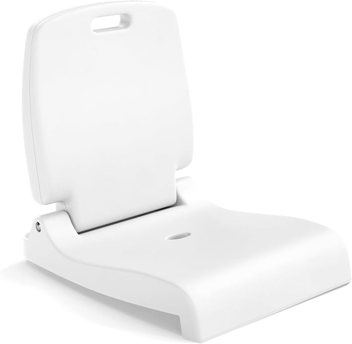 Sedia da Piscina Esterno, Sedia Pieghevole con Maniglia e Supporto, Foro di Drenaggio, Struttura in PE, Design Leggero per Spiagga, Campeggio, Pesca, Portata 100 kg