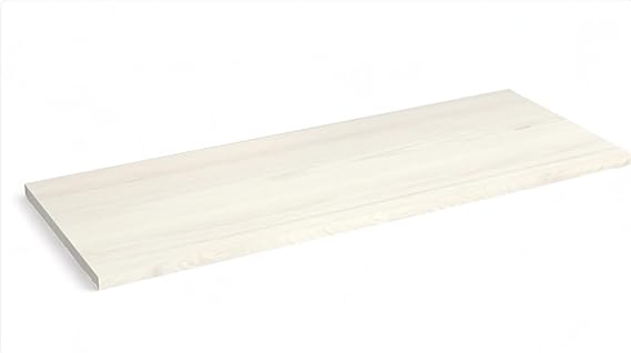 Mensole da Muro classiche in Legno nobilitato spessore 1.8 cm 70x40 Larice Bianco