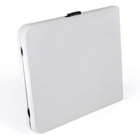 Tavolo pieghevole richiudibile campeggio giardino esterno 180x70x74 bianco verdelook