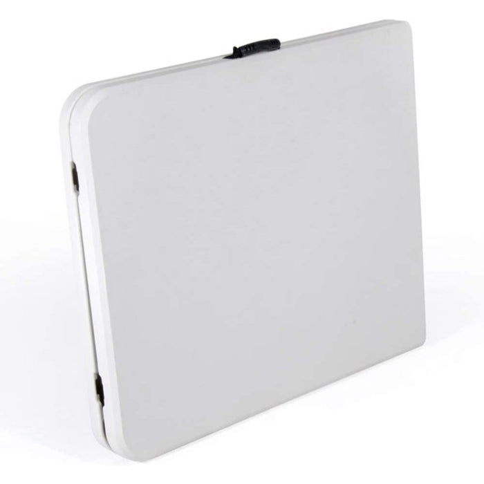 Tavolo pieghevole richiudibile campeggio giardino esterno 180x70x74 bianco verdelook