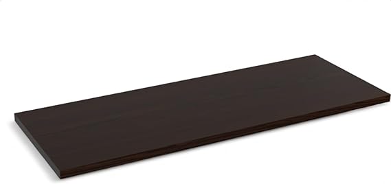 Mensole da Muro classiche in Legno nobilitato spessore 1.8 cm 90x45 wengè