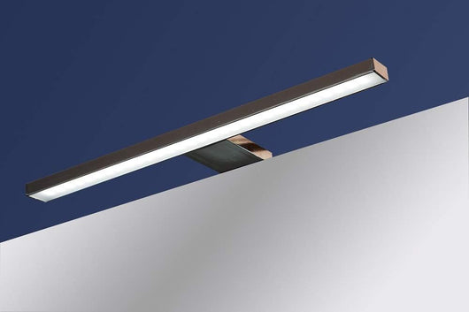 Specchio con luce SOLE 120x70 cm - Specchio da parete con luci LED - Specchio bagno con kit di fissaggio - Specchio da parete moderno - Luce specchio bagno