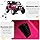 12V Auto Elettrica per Bambini, Macchina per Bambini con Telecomando, 3 Velocità, con Luci Musica MP3 e Radio, Veicolo Elettrico per Bambini 3+ Anni (Rosa)