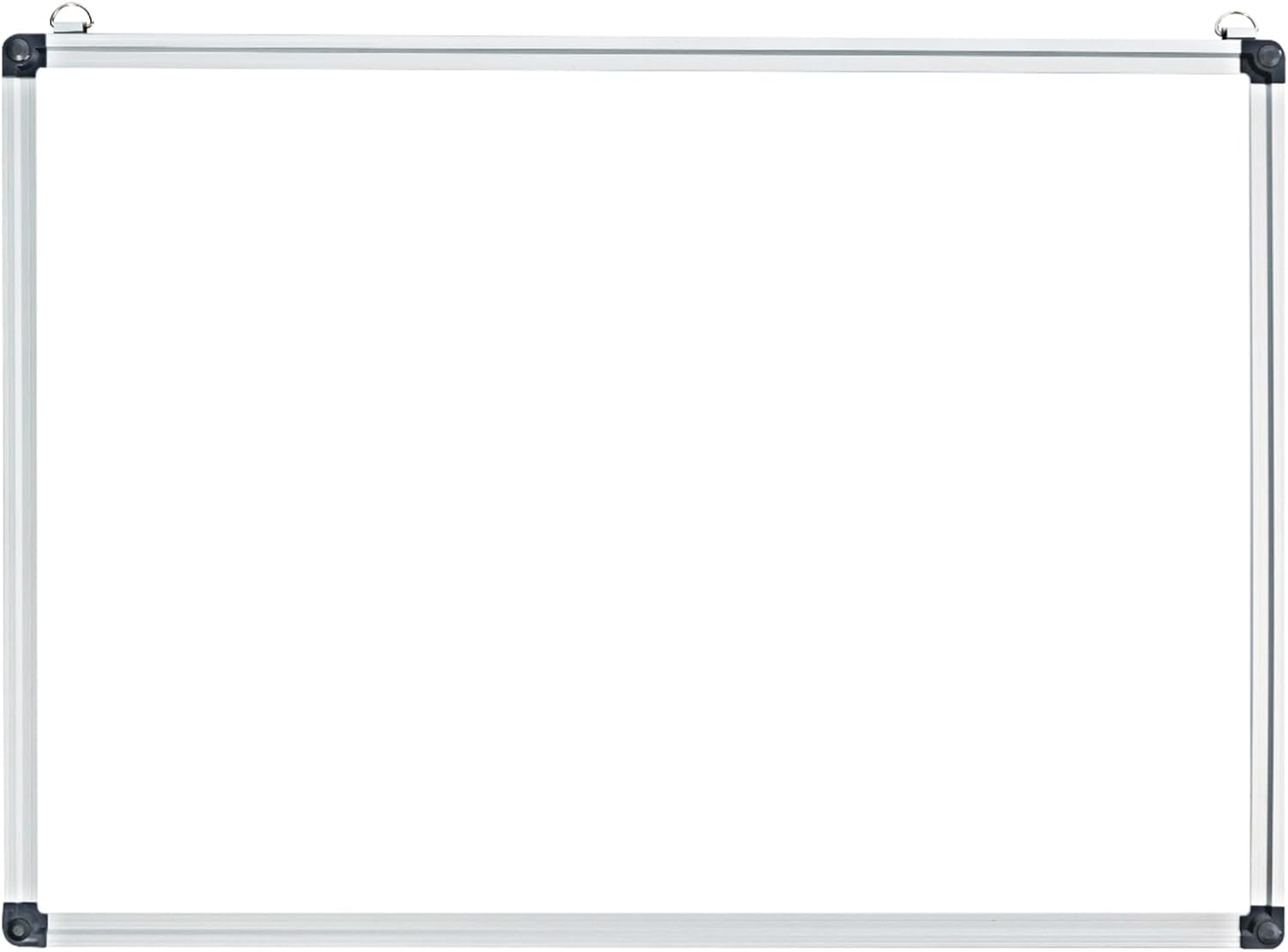 Lavagna Magnetica Bianca, Lavagna Cancellabile con Cornice in Alluminio per Scuola Casa Ufficio, Vari Dimensioni Disponibili (60 x 40 cm)