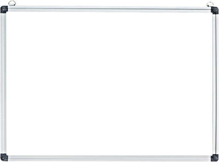 Lavagna Magnetica Bianca, Lavagna Cancellabile con Cornice in Alluminio per Scuola Casa Ufficio, Vari Dimensioni Disponibili (60 x 40 cm)