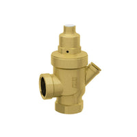 Riduttore di pressione ad angolo 3/4" f-f giallo serie compatta 2873 34