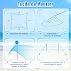 Tenda da Spiaggia Portatile, Tenda Protezione dai Raggi UV, con 4 Sacchetti di Sabbia, Borsa per il Trasporto, Parasole per 1-4 Persone, 200 x 200 x 200 cm (Verde)