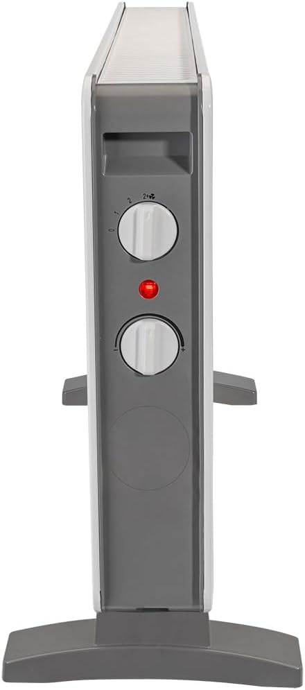 Bimar Termoconvettore HC512 Filo Metallico 2000W Ventilatore Turbo 2 Potenze Termostato Silenzioso