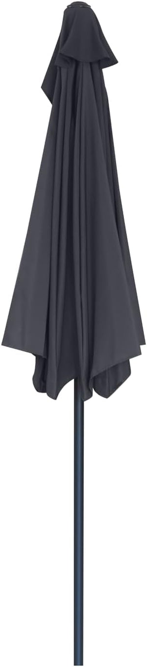 Ombrellone da partete Half Antracite Diam. 2,7 metri