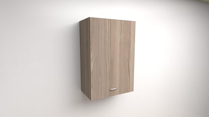 Pensile con 1 Anta SPEDIZIONE A Kit Le Misure Si intendono Altezza X Larghezza X profondità 72X40X33 Colore OLMO