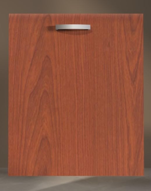 Anta per mobili in Legno nobilitato Compresa di Maniglia e Cerniere 72X60 CILIEGIO