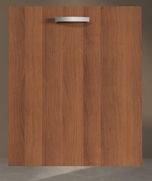 Anta per mobili in Legno nobilitato Compresa di Maniglia e Cerniere 72X45 NOCE SCURO