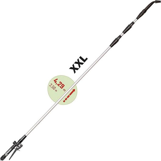 LANCIA TELESCOPICA PER NEBULIZZATORI ALLUMINIO 2,50m - 4,29m UGELLO N°4 RIBIMEX