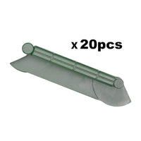 La bordatura di decorazione in plastica per il prato, VERDE â€“ 5 m di lunghezza x 6 cm 