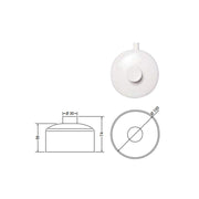 Kit pulsante esterno pneumatico its todini 14.91PE