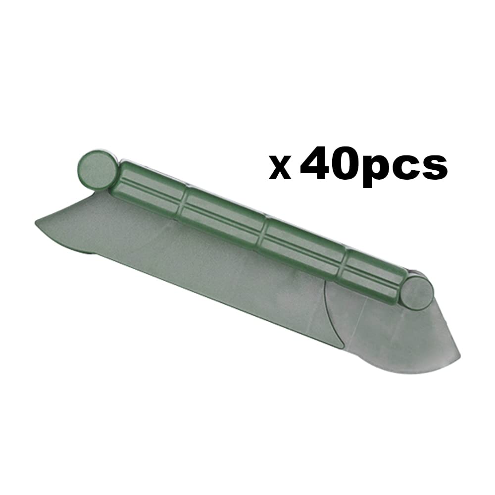 La bordatura di decorazione in plastica per il prato, VERDE ? 10 m di lunghezza x 6 cm