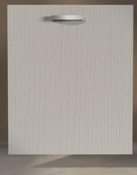 Anta per mobili in Legno nobilitato Compresa di Maniglia e Cerniere 90X40 BIANCO FRASSINO