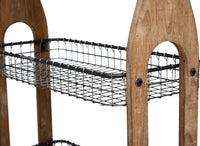 Portaoggetti con Cestelli H 107 cm