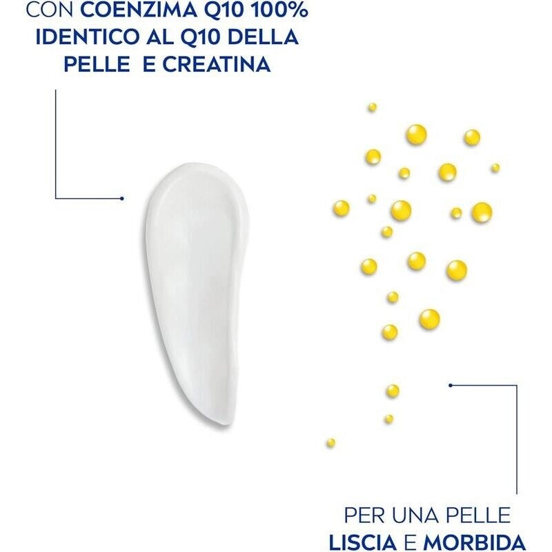 NIVEA SET 3 PZ TOTALE 6 APPLICAZIONI MASCHERA VISO ANTIRUGHE Q10 2 DOSI DA 7,5 ML L'UNA