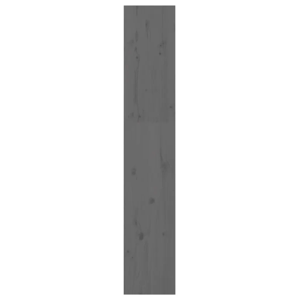 Libreria/Divisorio Grigio 60x30x167,5 cm in Massello di Pino cod mxl 35151