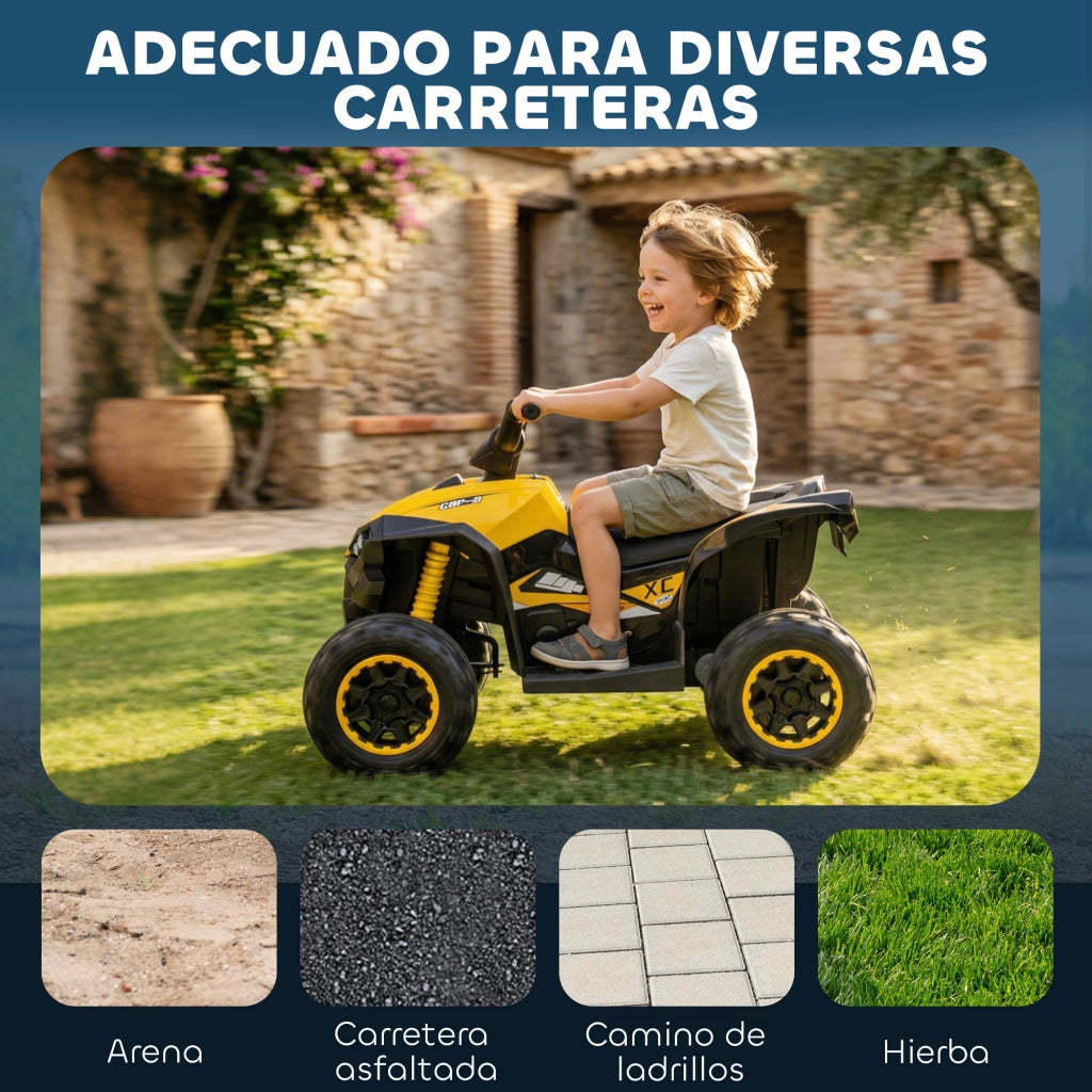 Quadro Elettrico Bambini 3-5 Anni ¨C zephmum ¨C Giallo 83x53x55,5 cm