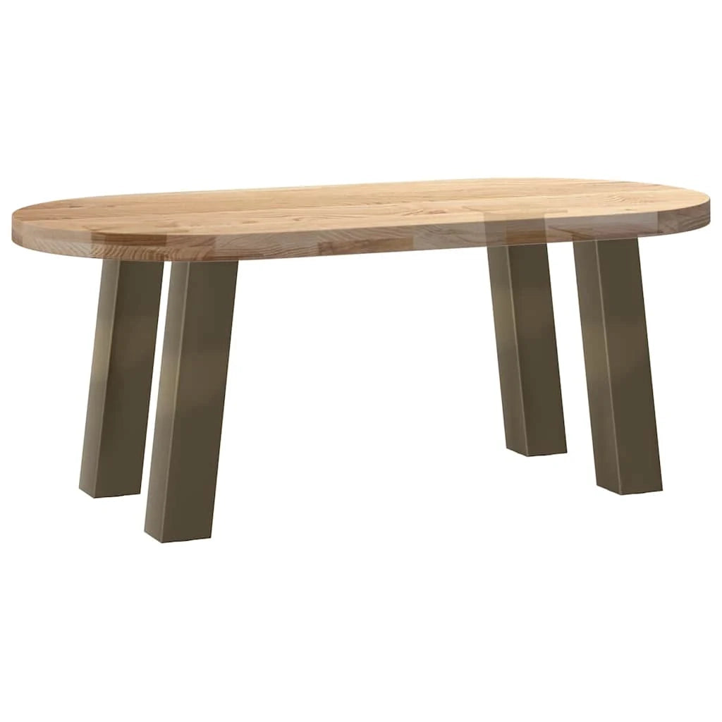 Set di 4 gambe pratiche per tavolino da caffè da 30 cm in acciaio naturale verniciato a polvere 02_0056796