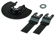Set Accessori Metallo/Legno Vibrazione - Wolfcraft