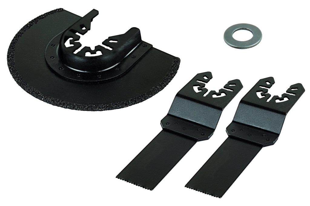 Set Accessori Metallo/Legno Vibrazione - Wolfcraft