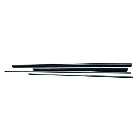 ASTE E COPERTURE PER ANTIPANICO ART. 941 ISEO Per porte H max 2400 mm - Col. Nero - ISEO