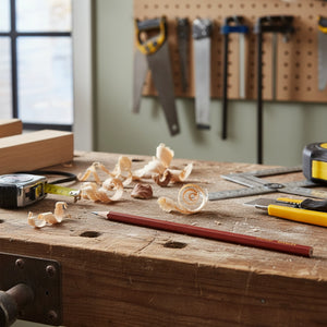 Matita mina tenera rossa 300 mm per falegname