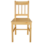 Sedie da Pranzo 4 pz | Sedie da cucina in Legno di Pino