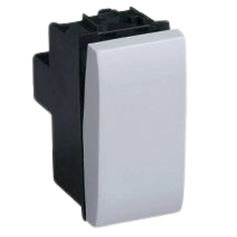 Pulsante unipolare illuminabile 16a compatibile con bticino matix