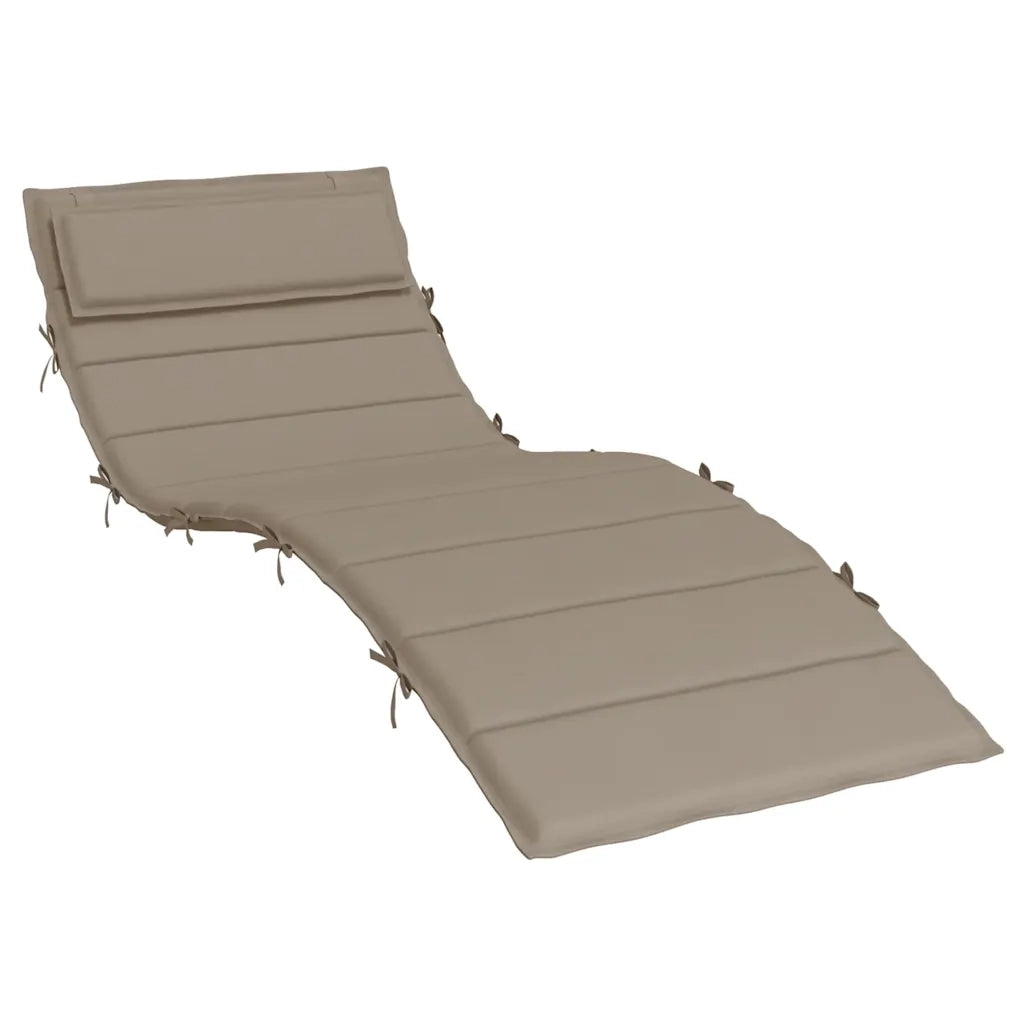 Cuscino per Lettino Tortora 180x60x4 cm in Tessuto Oxford 361860