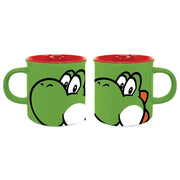 Pyramid International, Tazza Campfire Super Mario Yoshi, Ceramica, 315 ml, Verde, Rosso