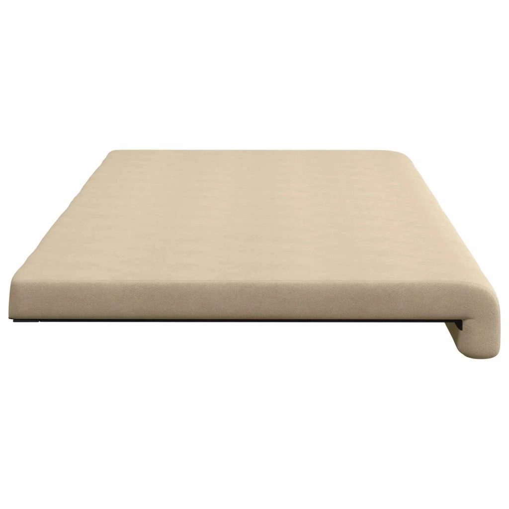 Cuscino per panchina Microfibra Crema Profondità 35 cm 42043364