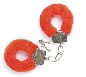 MANETTE GIOCATTOLO CON CHIAVE REALIZZATE IN METALLO CON PELLICCIA ROSSA